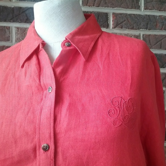 Ralph Lauren Linen Shirt - Picture 2 of 8